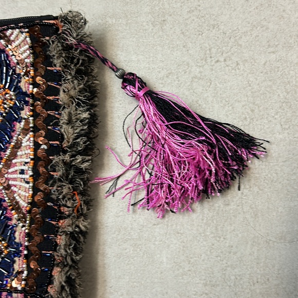 Multi Color Clutch Handbag - Picture 2 of 5